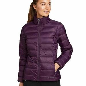 Eddie Bauer Women’s Cirruslite Down Jacket; Deep Eggplant; Medium